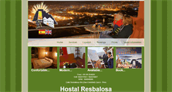 Desktop Screenshot of hostalresbalosa.com